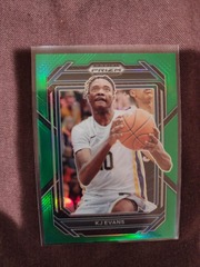 2023 Panini Prizm Draft Picks KJ Evans #14 Green Prizm